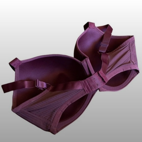 Freya Dark Cherry Idol Balcony Underwire T-Shirt Bra 34I - Picture 6 of 7